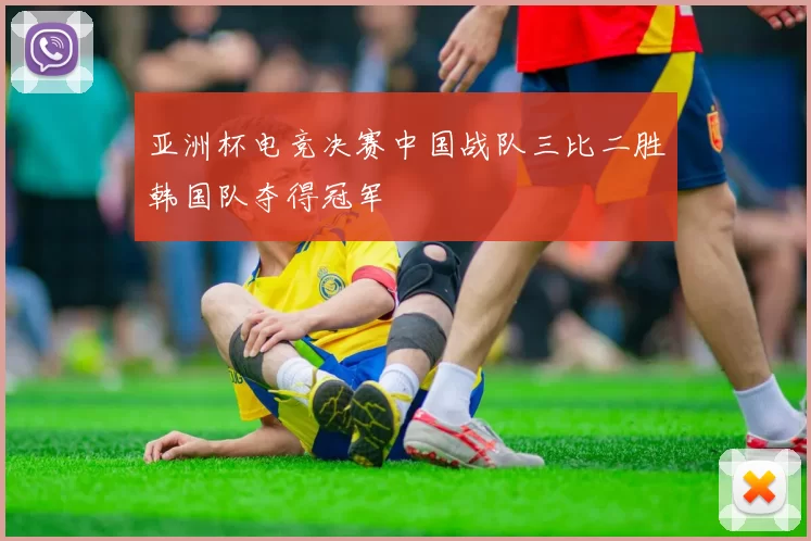 亚洲杯电竞决赛中国战队三比二胜韩国队夺得冠军